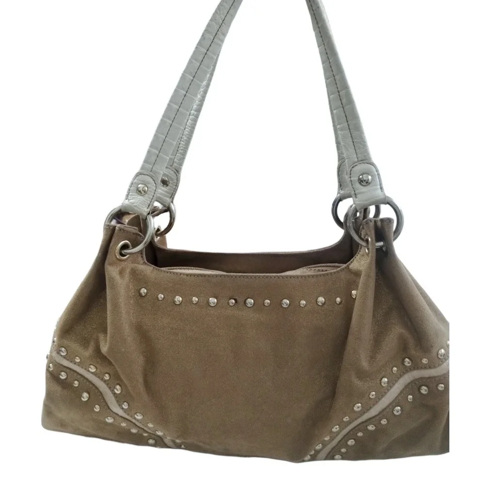 Vintage Mercer &‎ Madison Croc Print Shoulder Snap Purse Bag Y2K, Retro,